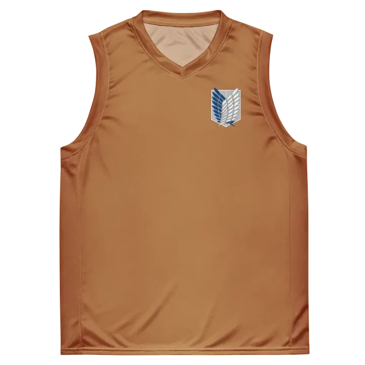 Attack on Titan Scout Regiment Logo Basketball Jersey product image (2)
