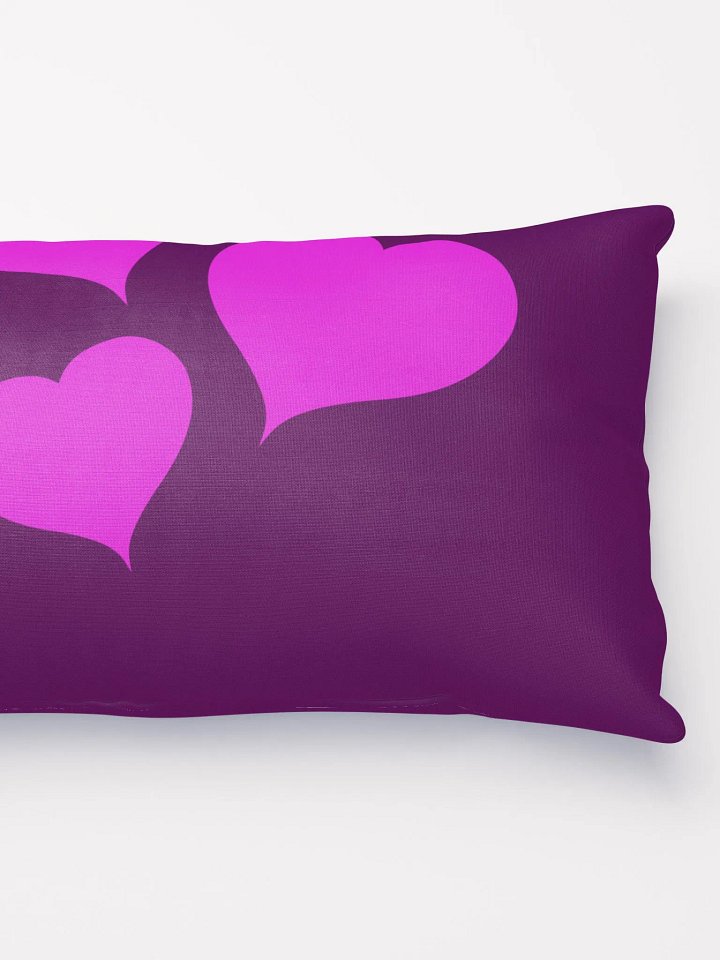 Heart throb deep purple pillows product image (2)