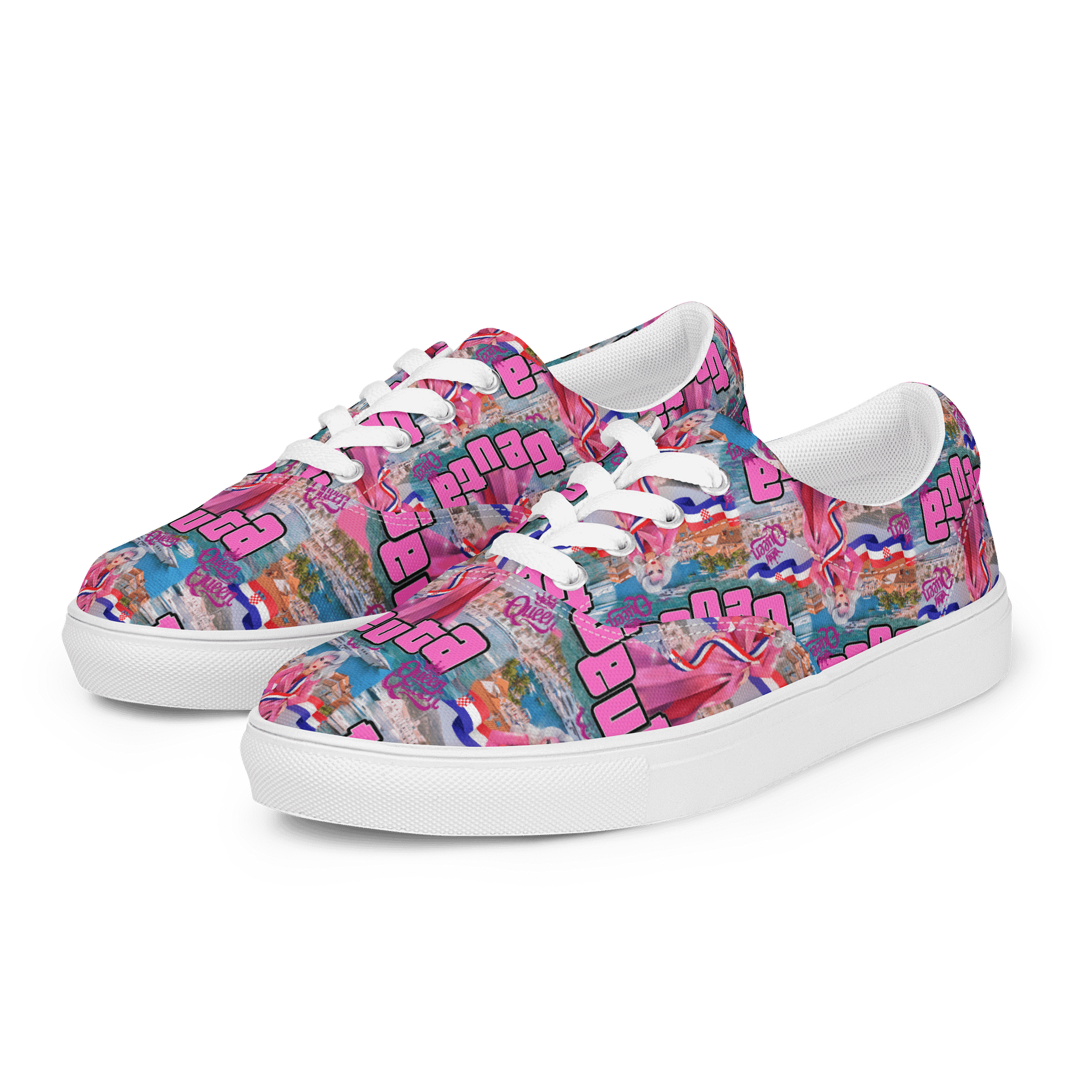 Empowerment Statement Lace-Up Shoes Teuta Queen product image (2)