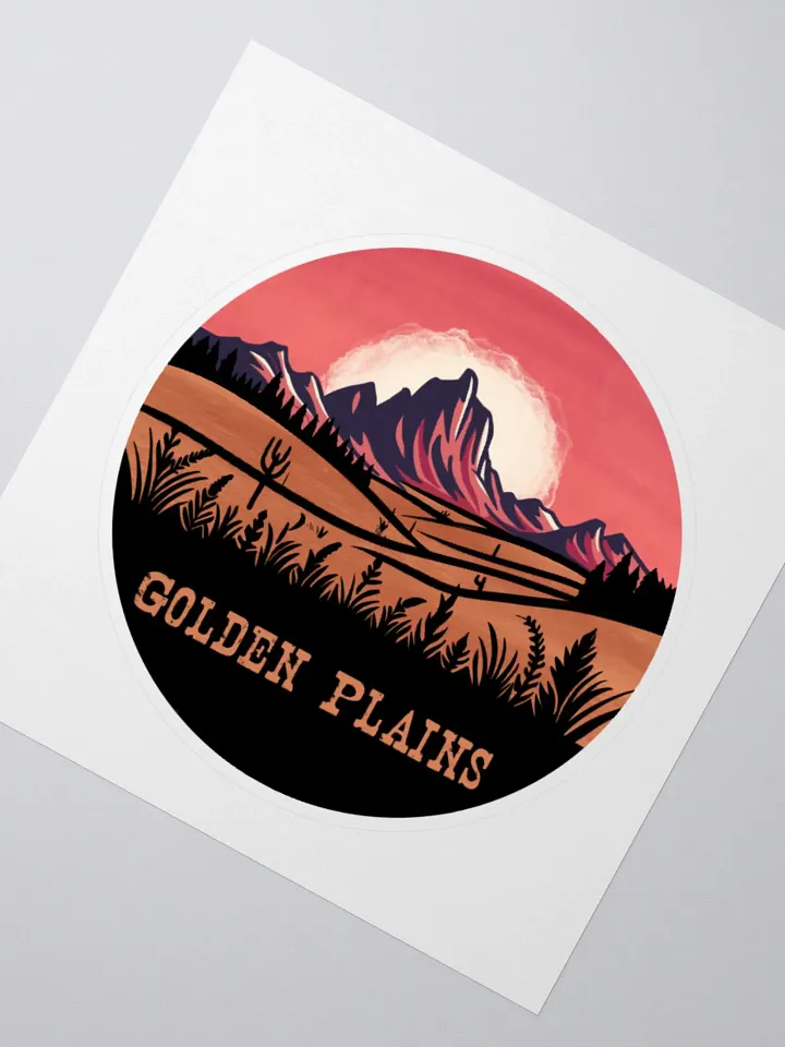 Golden Plains Sticker product image (2)