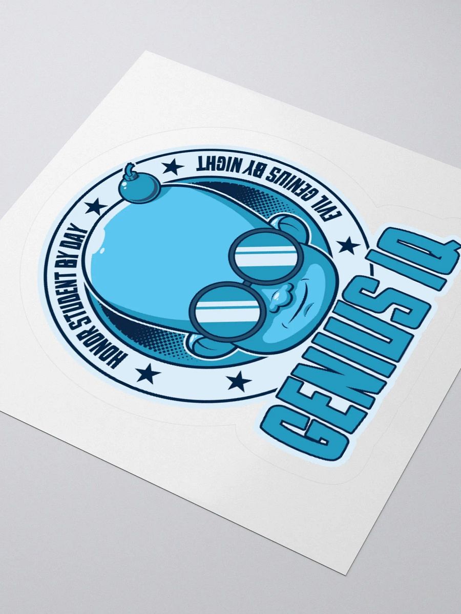 Funny Gamer Sticker – Genius by Day, Evil Genius by Night product image (8)