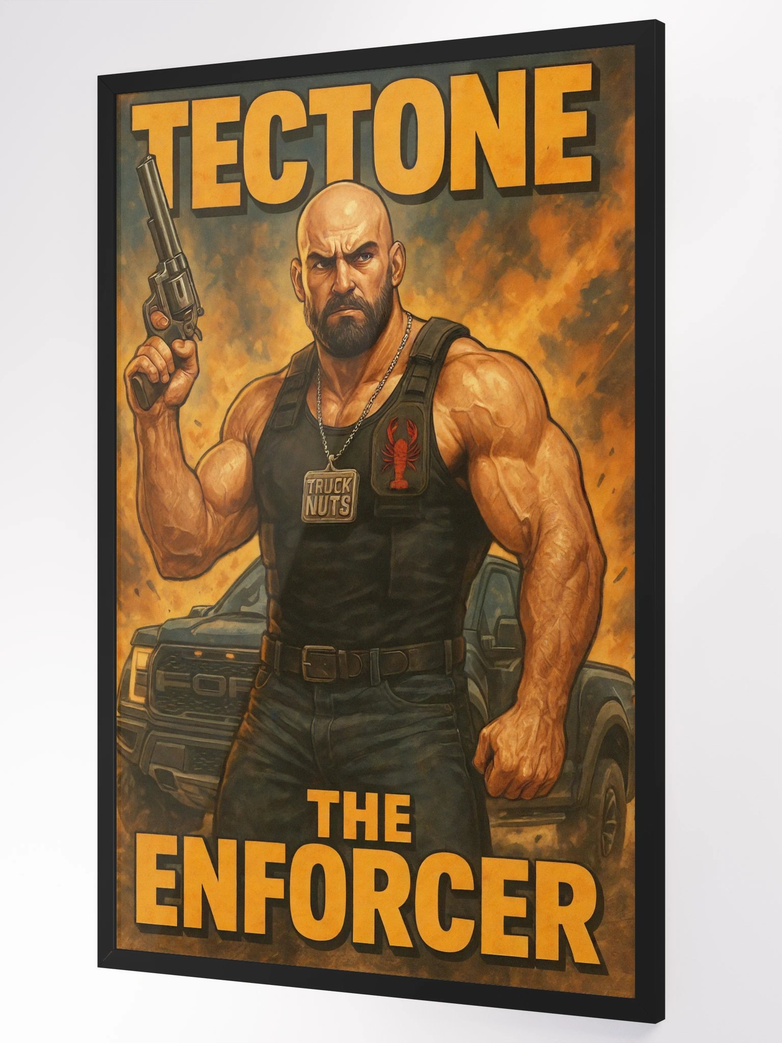 Tectone The Enforcer Mega Framed Print product image (3)