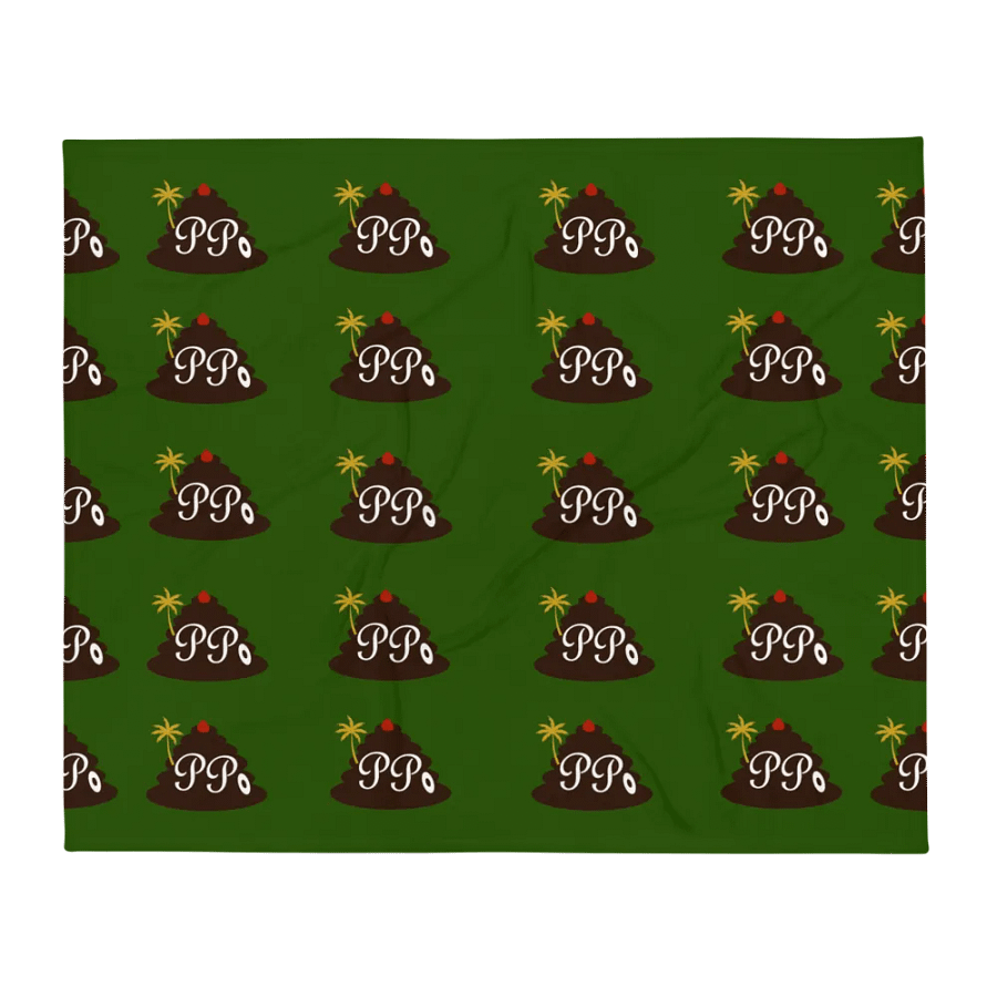 Poop Pees Classic Logo Blanket product image (1)