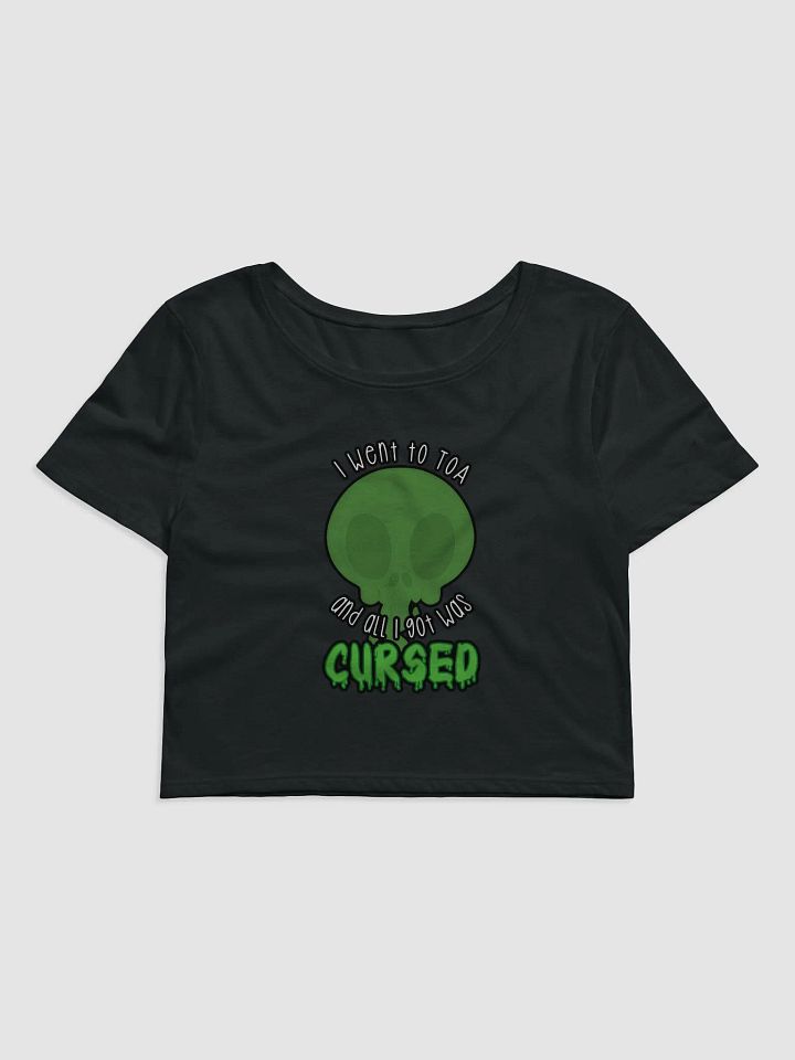 All I Got Was Cursed - Hunter - Crop Tee product image (2)
