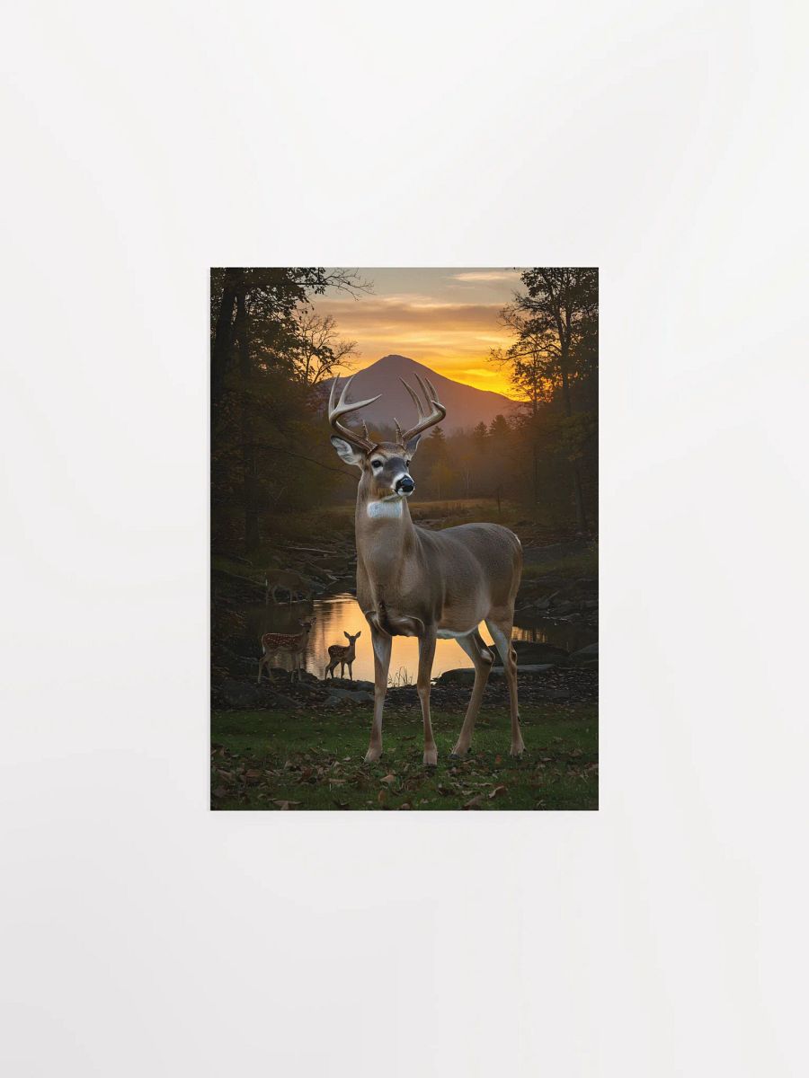 White-tailed Buck: Whispers of the Smokies Poster product image (5)