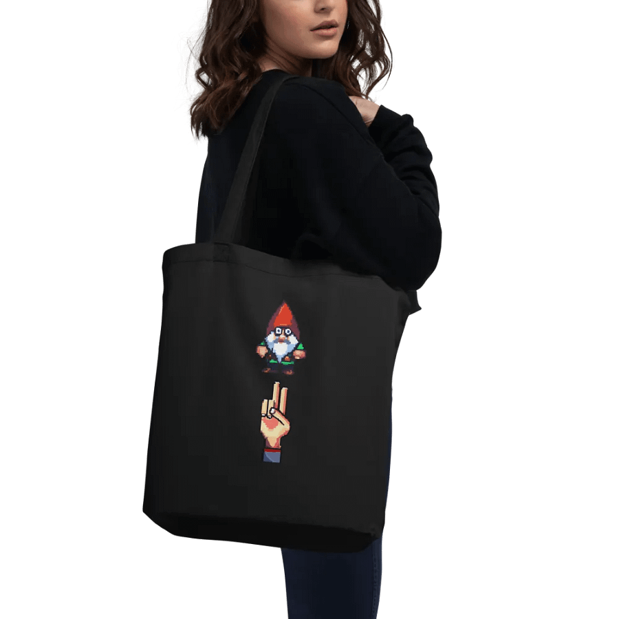 'Finger That Gnome' Tote Bag product image (16)