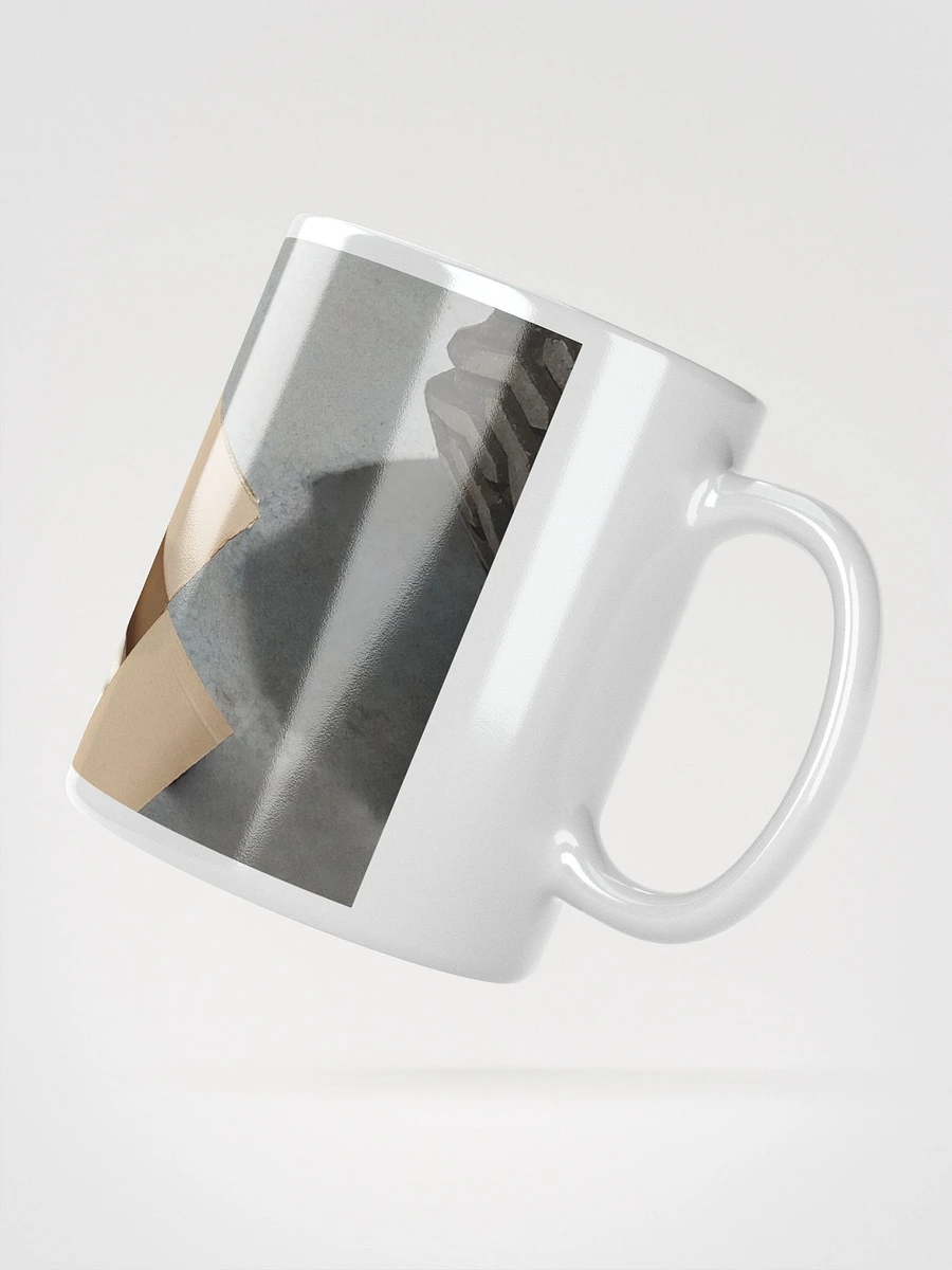 Jasper in his Box White Glossy Mug product image (3)