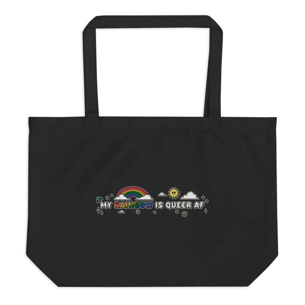 My Rainbow is Queer AF Tote Bag product image (1)