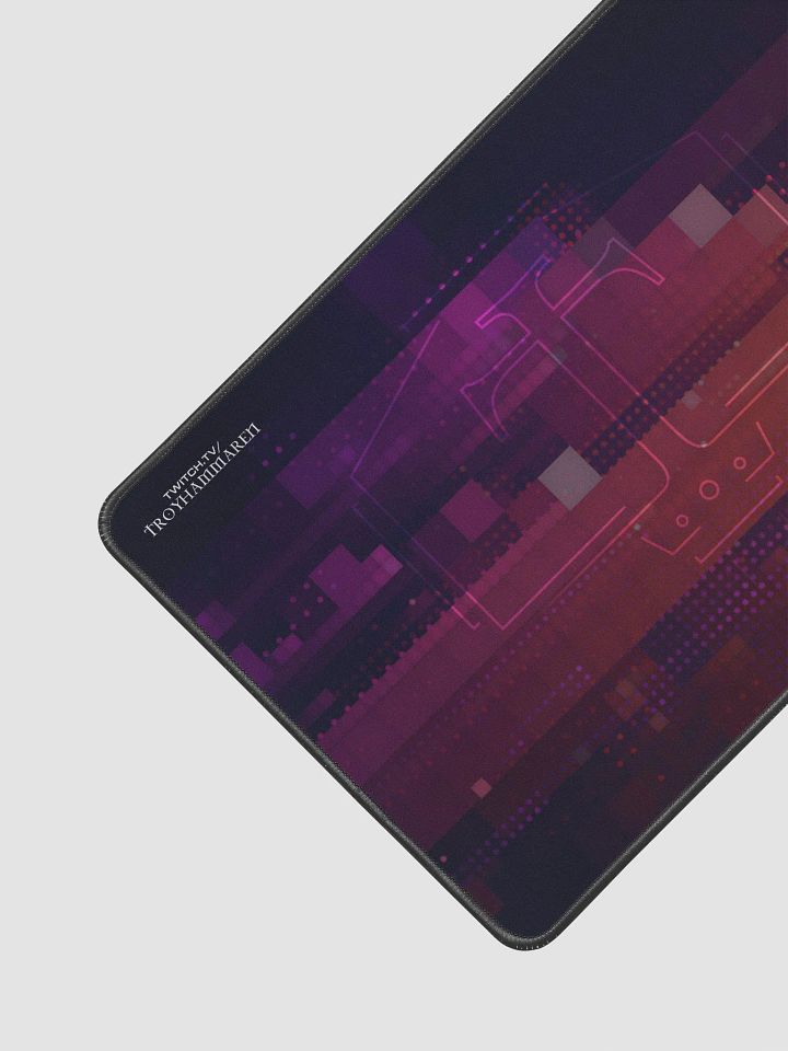 Desk Mat: Glitch Logo product image (1)
