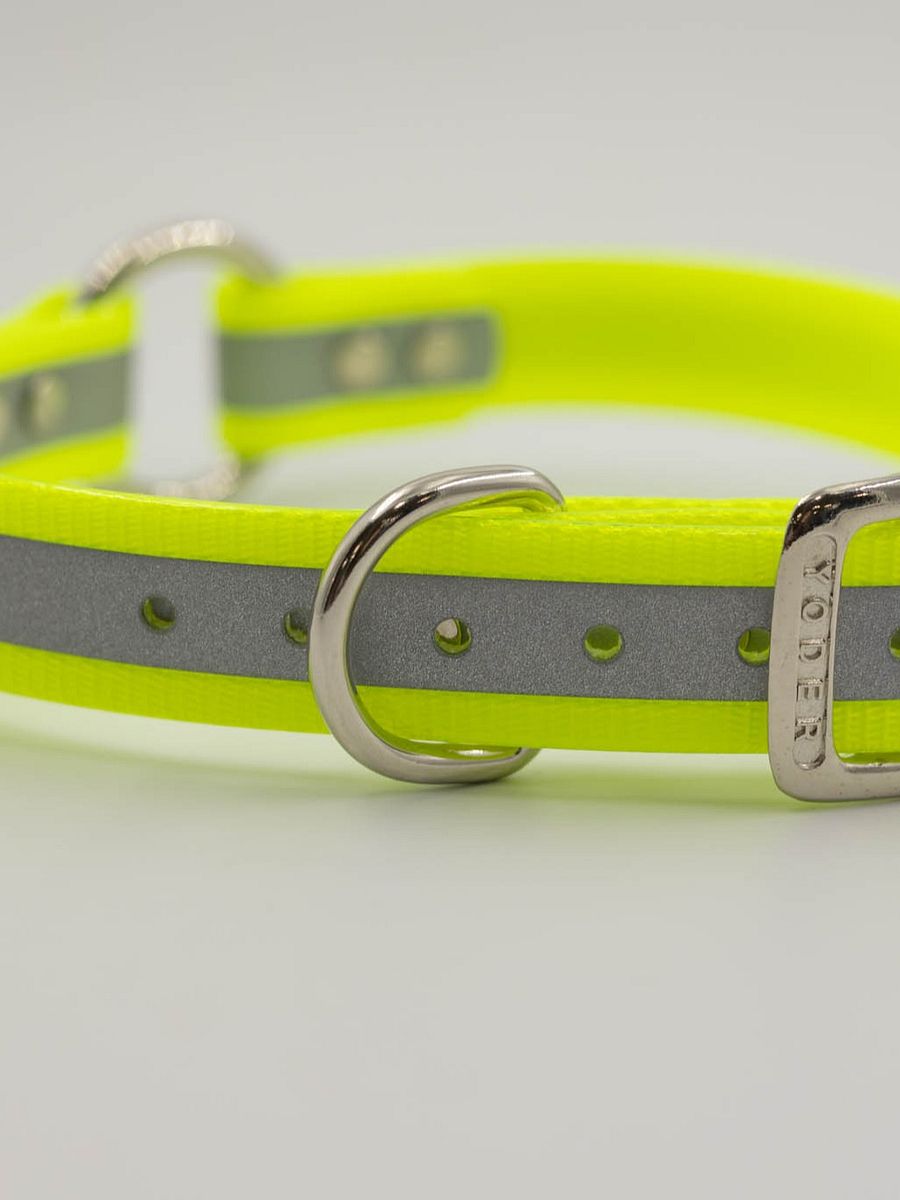 Waterproof Reflective Safety Dog Collar Bright Colors product image (9)
