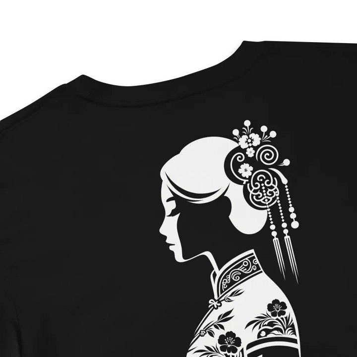 T3 Silhouette Chinese Woman Crop Top product image (1)
