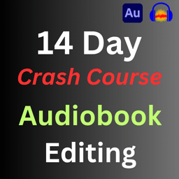 14-Day Audiobook editing crash course ( with BONUS & Guarantee ) product image (1)