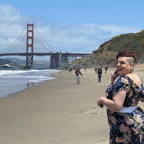 I went out of my comfort zone at Baker Beach and had a blast! Thank you to my students for making it a delightful day.