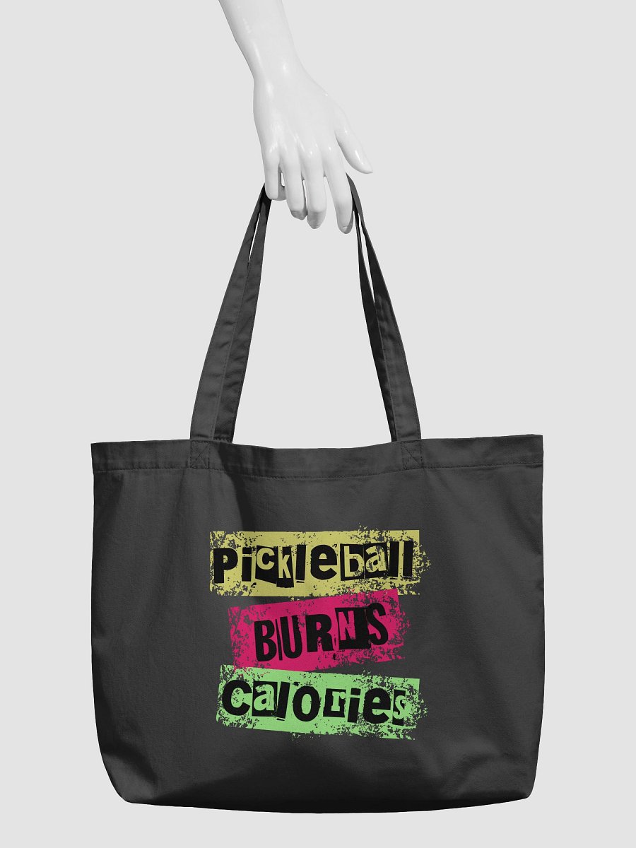 Pickleball Burns Calories Tote Bag product image (3)