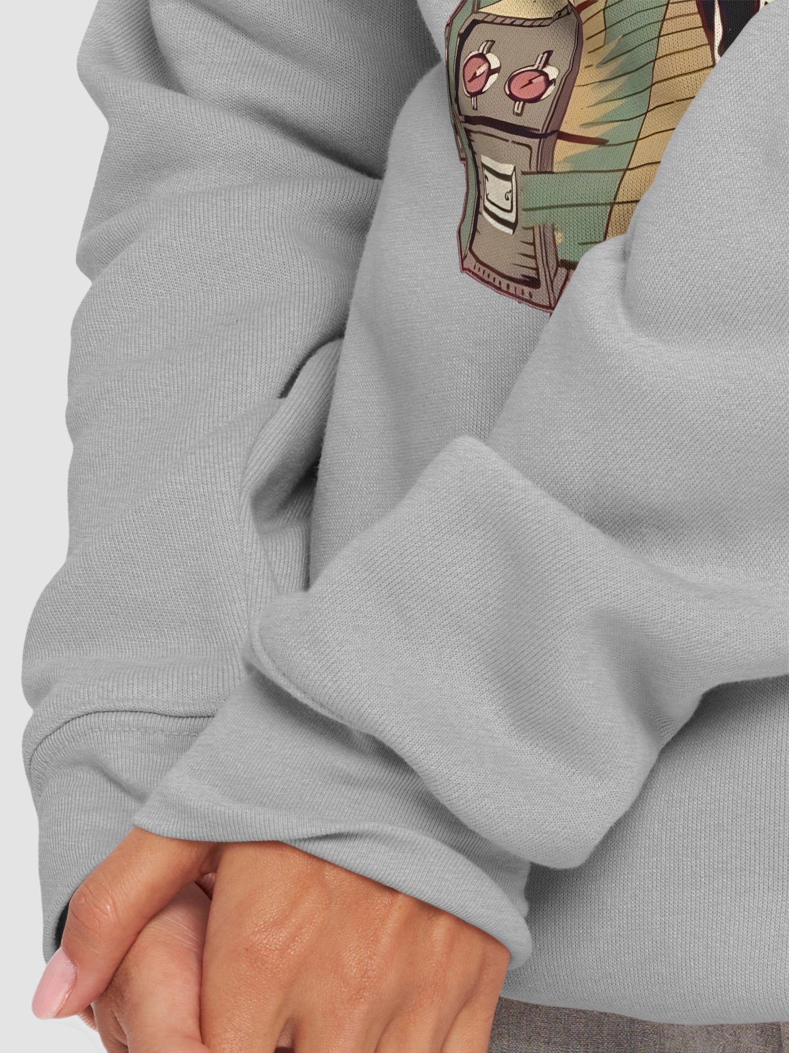 Vintage 70's Style Guitarist Unisex Sponge Fleece Raglan Sweatshirt product image (29)