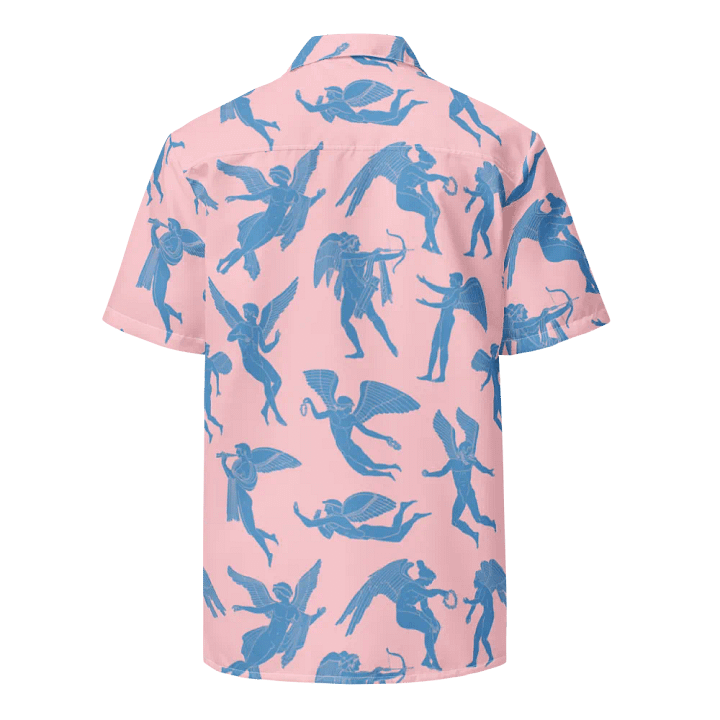 Erotes - unisex loose shirt in rose and blue product image (2)