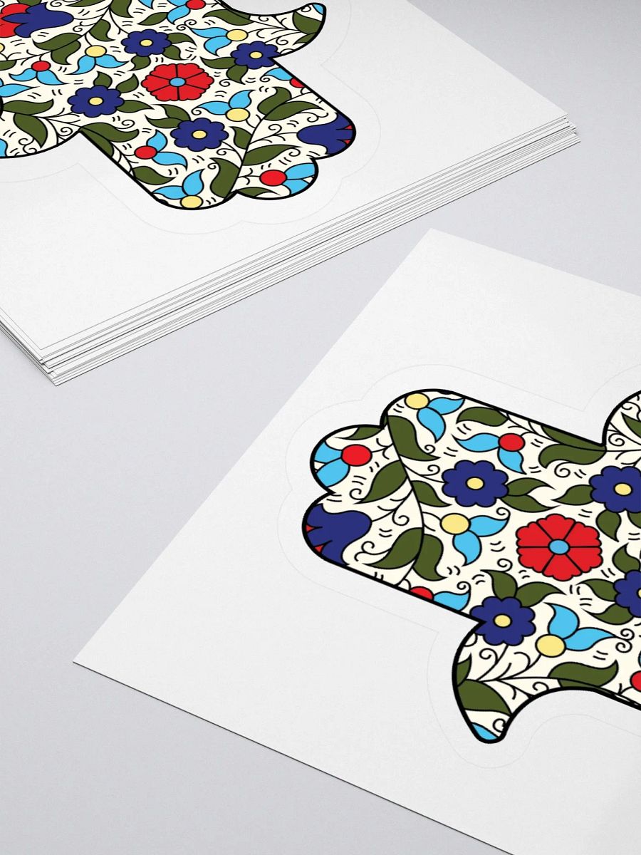 Khalili Floral Hamsa Hand Sticker product image (12)