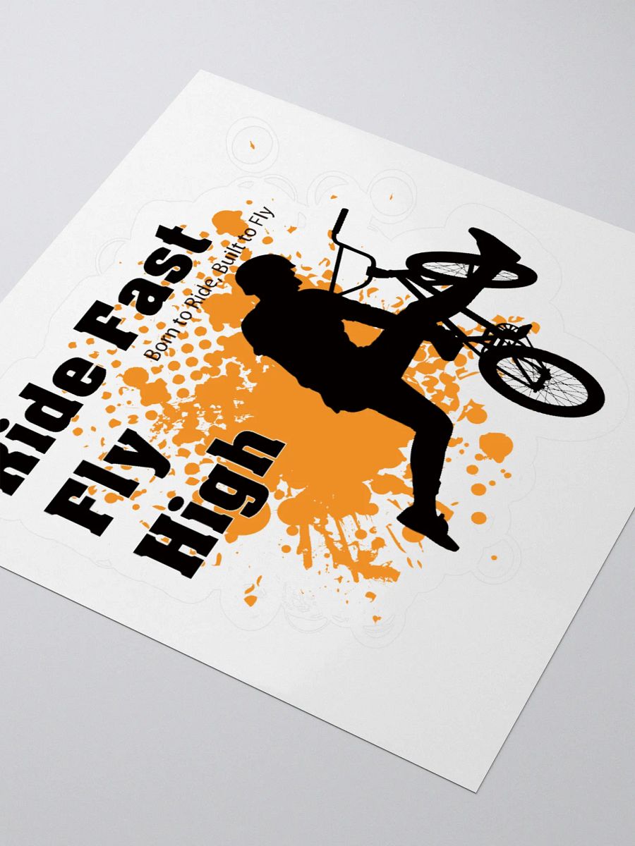 Ride Fast Fly High Kiss Cut Stickers product image (7)