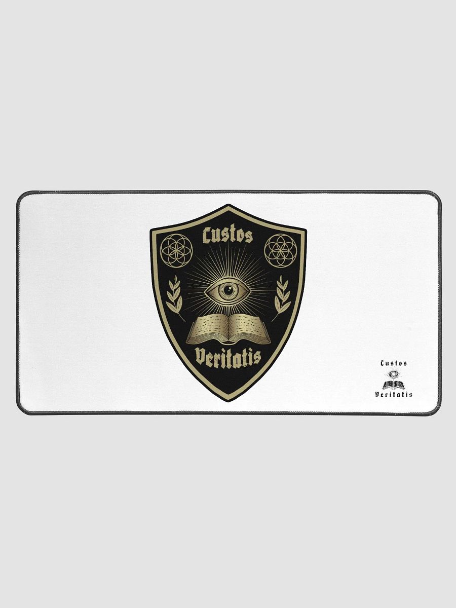 Custos Veritatis Shield Desk Mat product image (1)