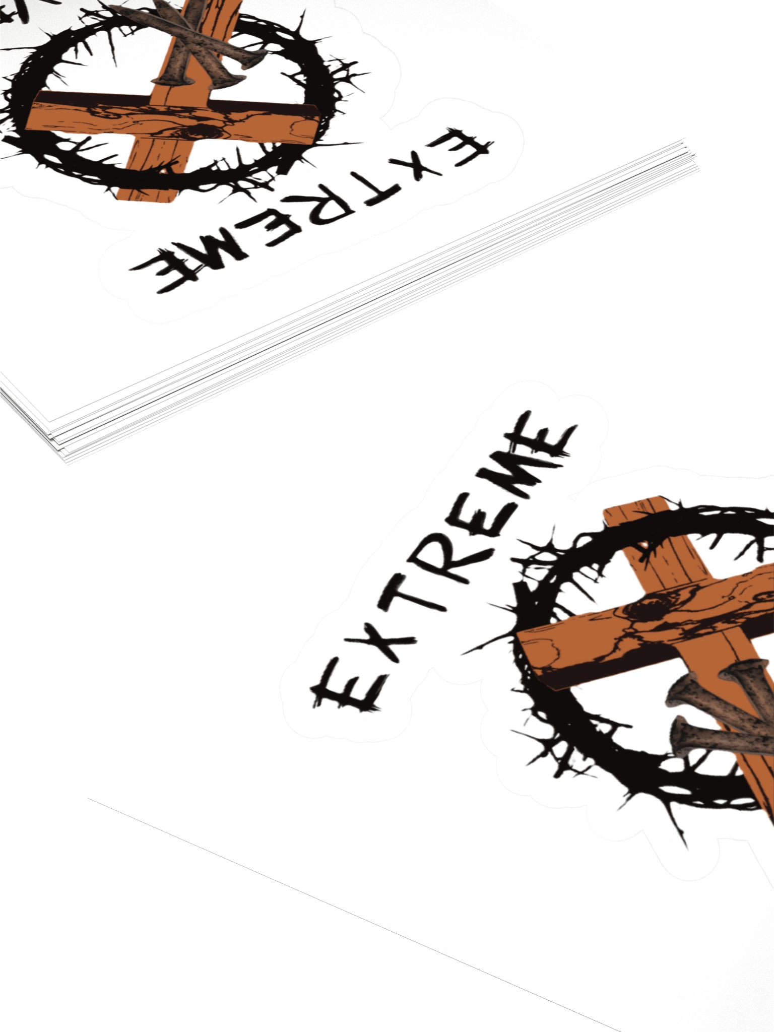 Extreme Love Cross Stickers product image (4)