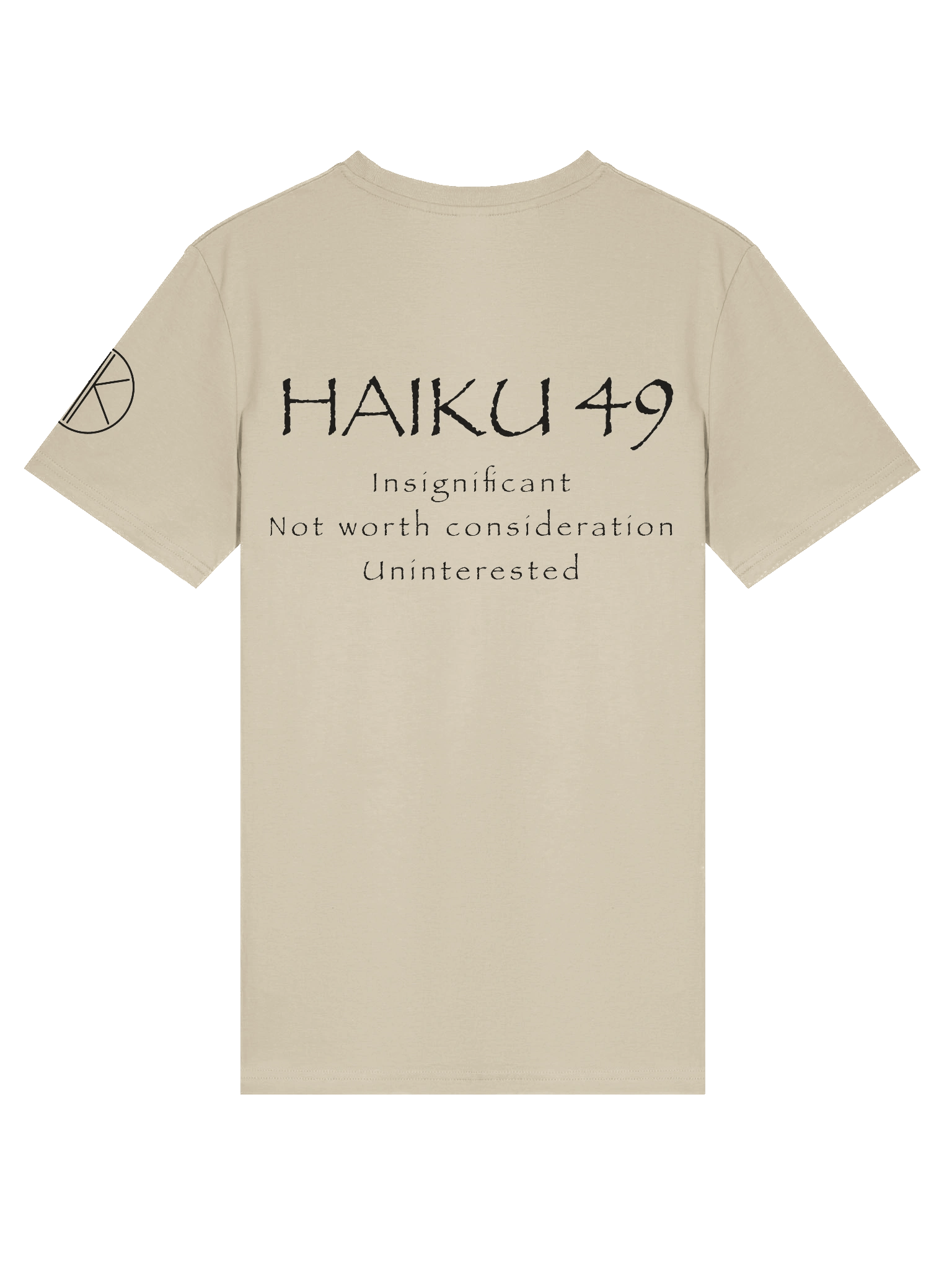 HAIKU 49 UNISEX ORGANIC TEE product image (6)
