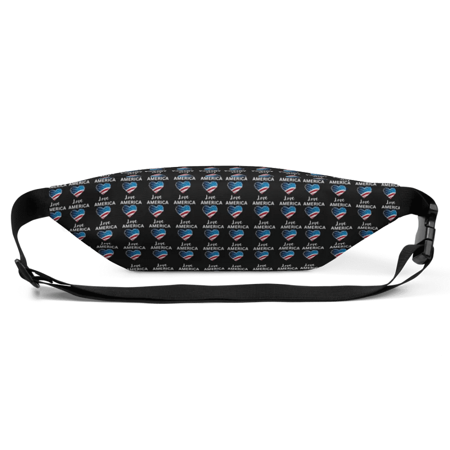 Patriotic Heartbeat Fanny Pack for mane ladies product image (2)