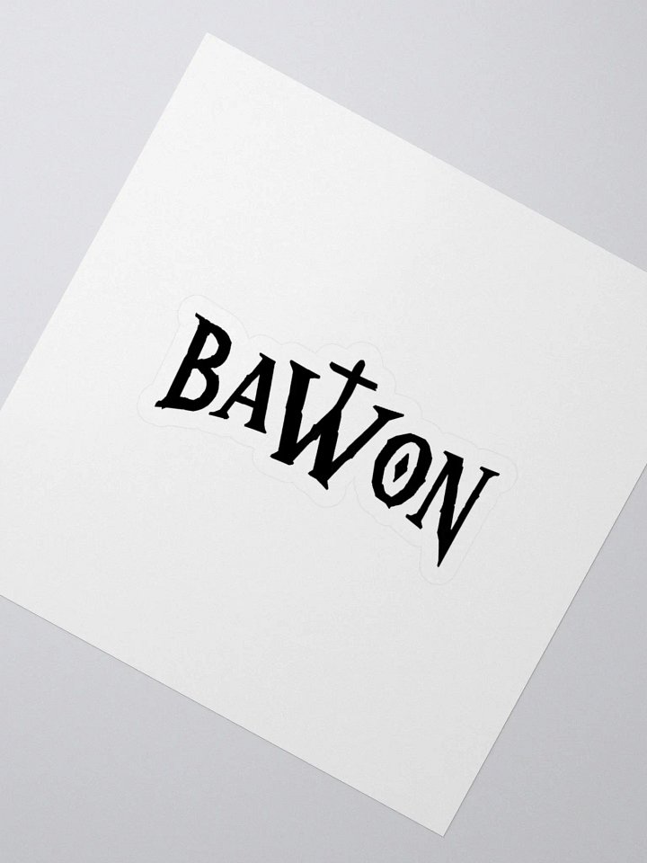 BAWON Cross Kiss Cut Stickers product image (2)