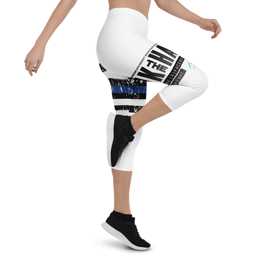 Nik The Hat | White Leggings – Summer ’25 BACK THE BLUE Edition product image (5)