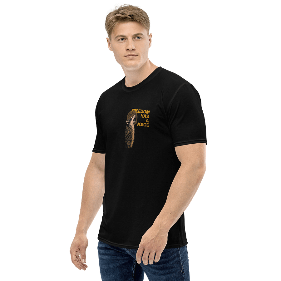 Freedom Has A Voice Howling Wolf - Men's Tee product image (3)
