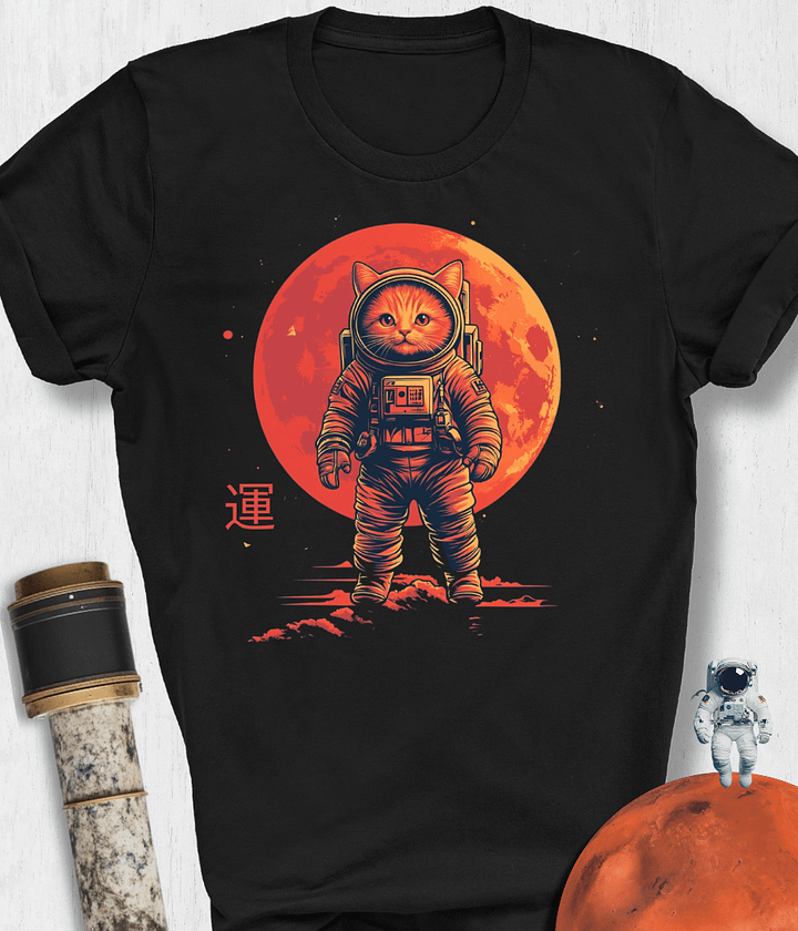 Astronippon Good Luck Kanji T-Shirt product image (1)