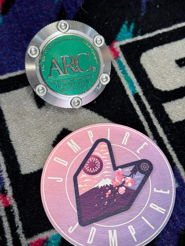 ARC Oil Cap - Silver - Used - Nissan product image (1)