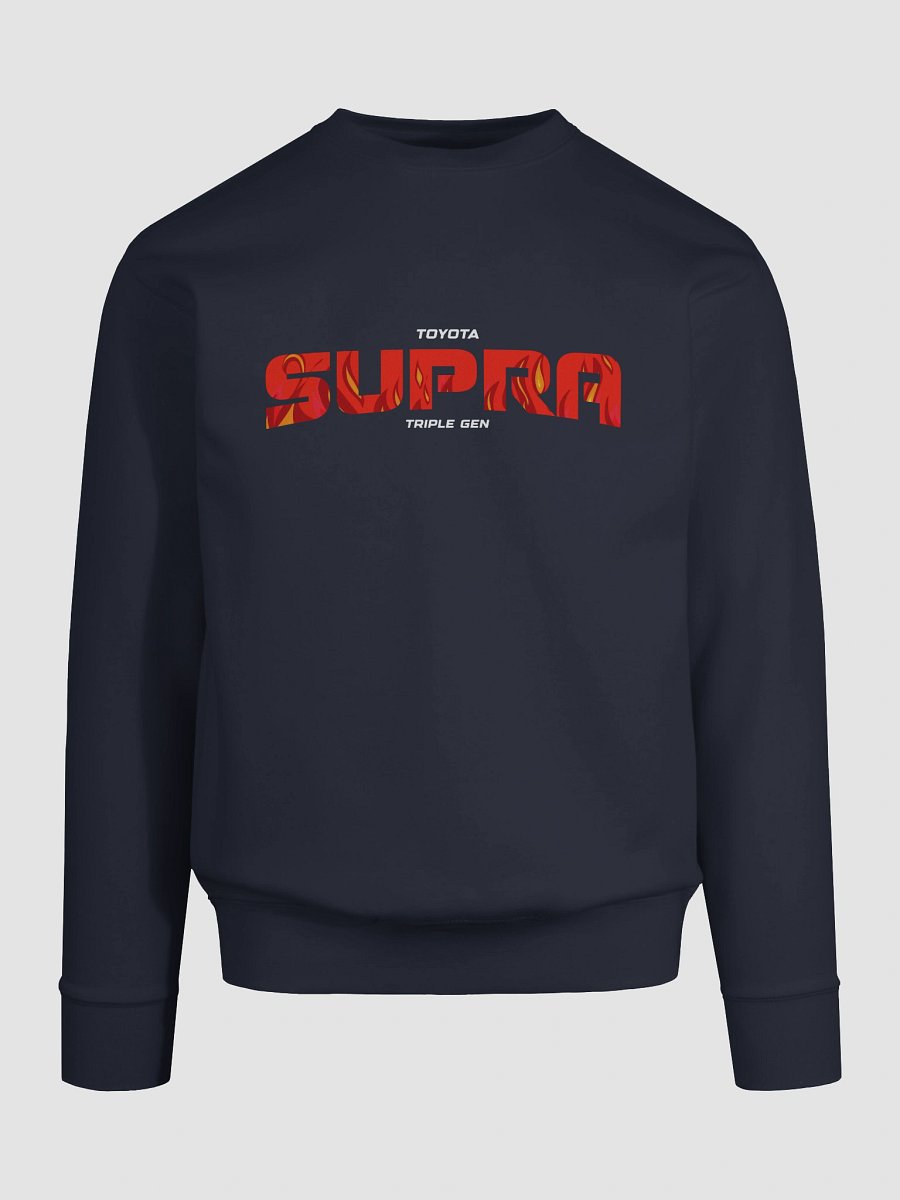 Flaming SUPRA Cotton Sweatshirt product image (81)