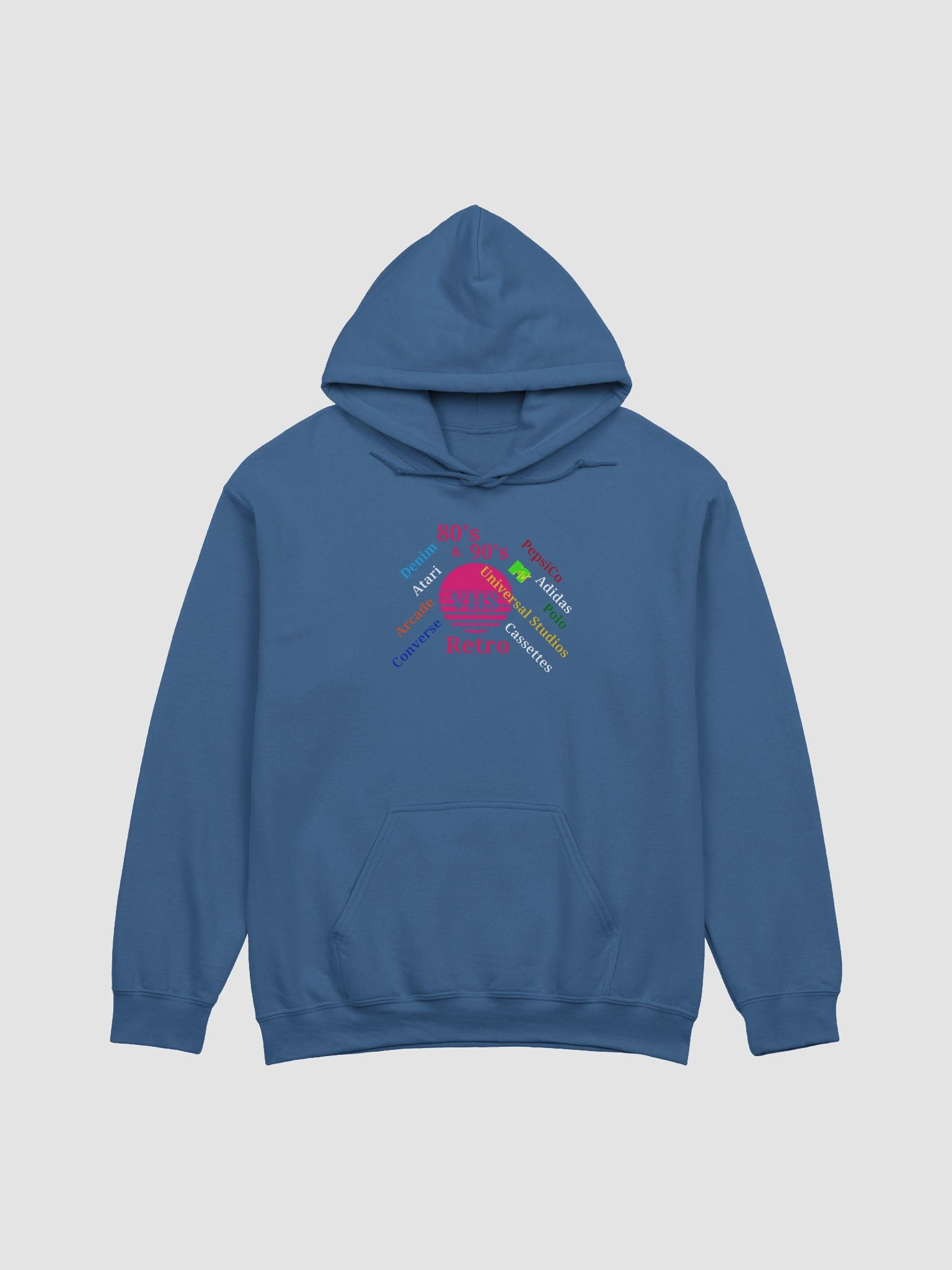 Retro VHS Circle Classic Hoodie product image (1)