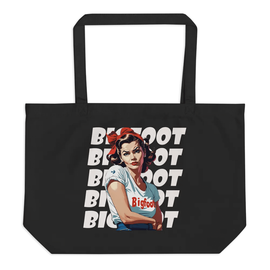 Bigfoot Girl Tote Bag product image (1)