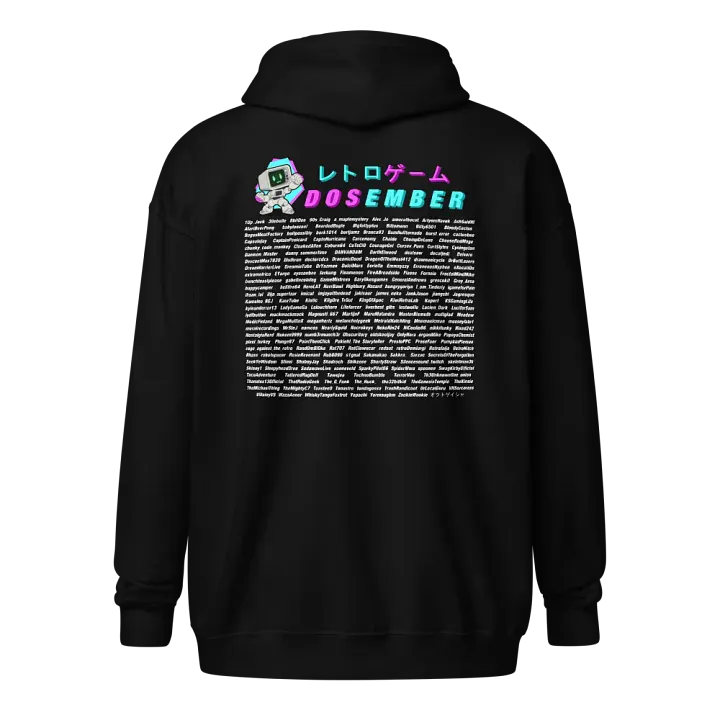 DOSEMBER 2024 CGA (blue-megenta) [Hoodie] product image (2)
