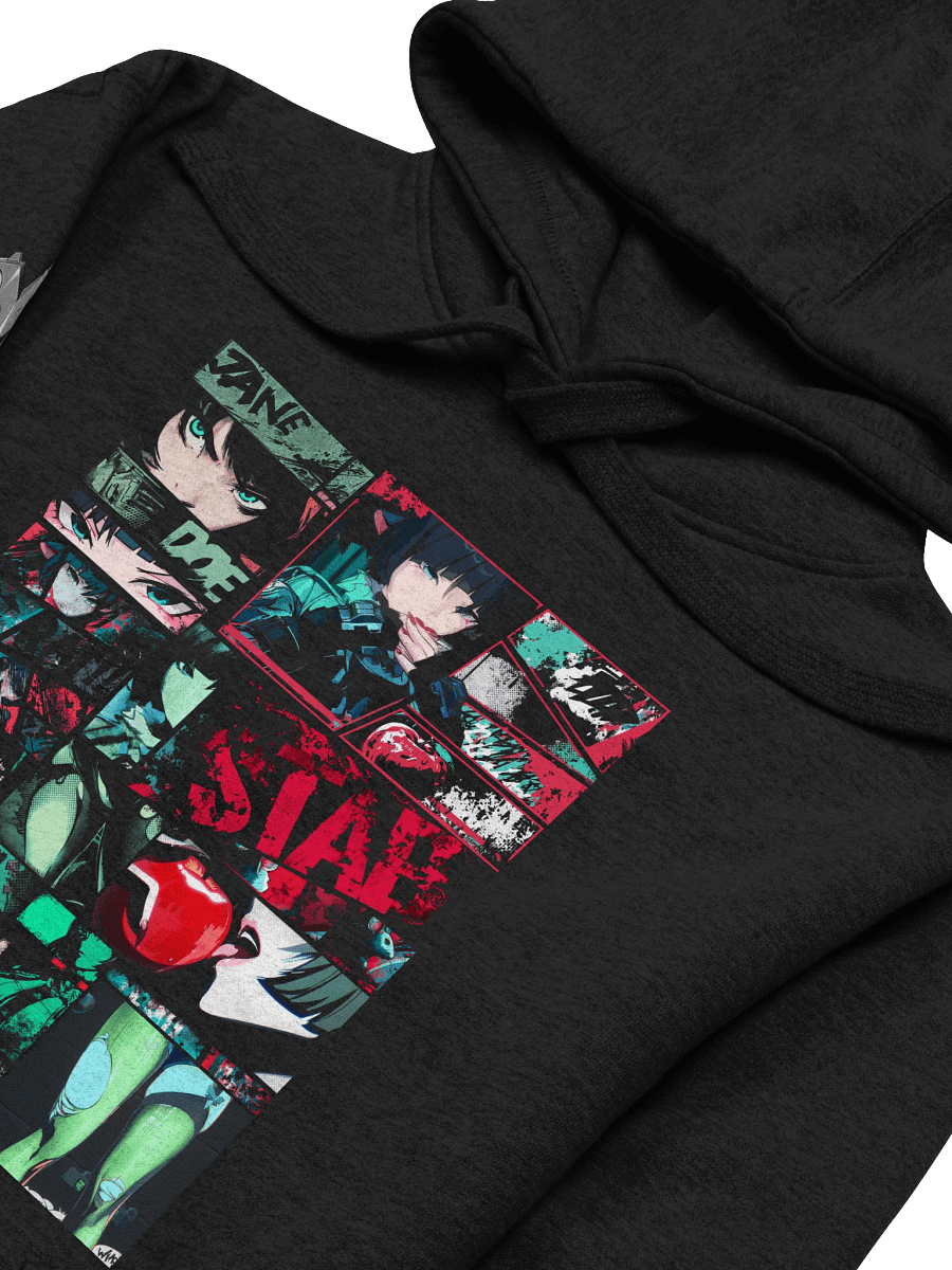 Unisex Hoodie Jane Doe "STAB!" Design Hoodie with Shoulder Print Zenless Zone Zero product image (12)