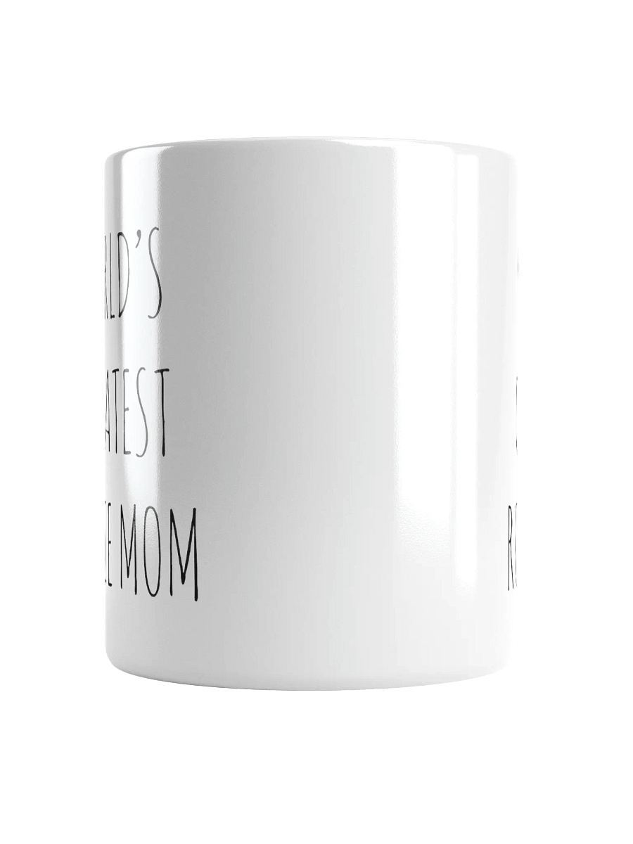 World's Greatest Rottie Mom Minimalist Rustic Chic Mug product image (6)