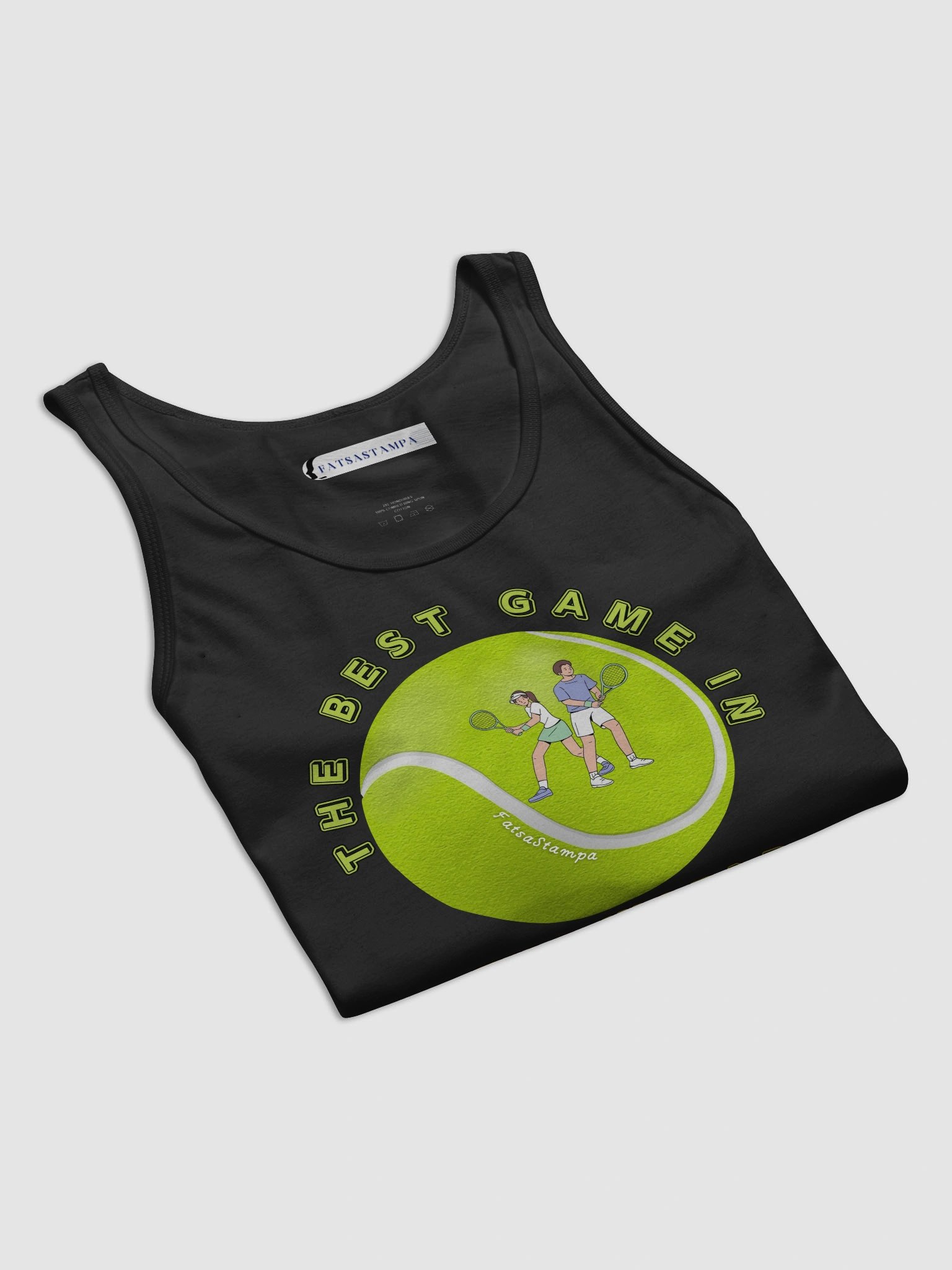 The Best Game in the World – 3D Tennis Duo Men's Tank product image (44)