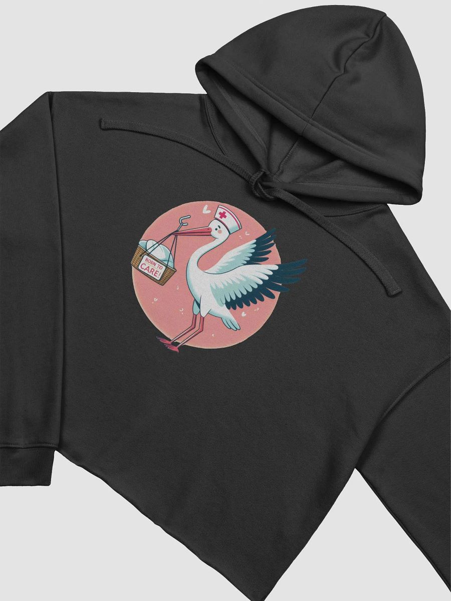 Born to Care, Stork Nurse Hoodie product image (9)