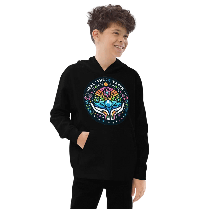 Celestial Earth Healing Youth Pullover product image (2)