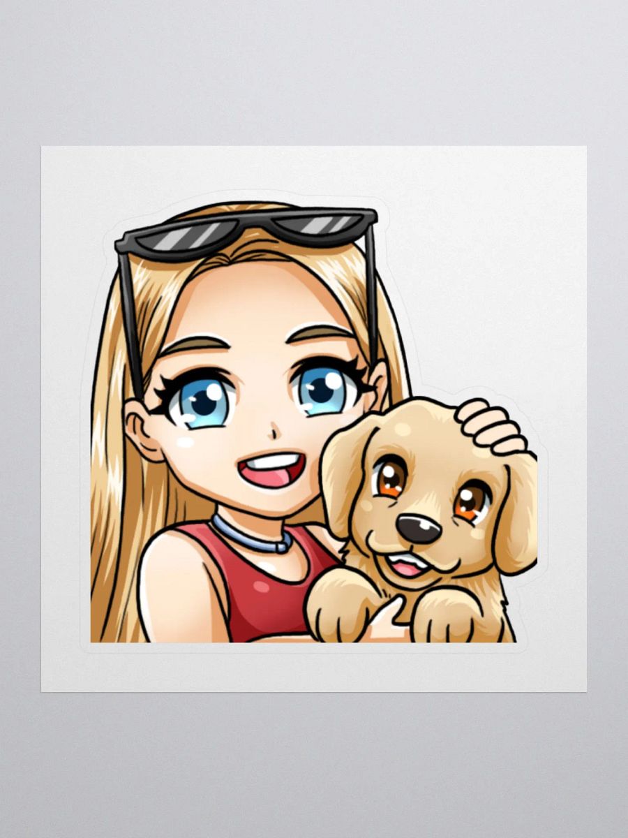 Fleur Hug Emote Sticker product image (1)