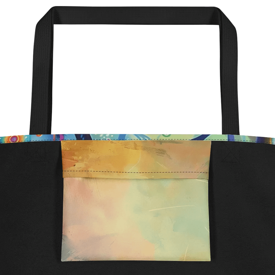 Psychedelic Frog Tote Bag product image (2)