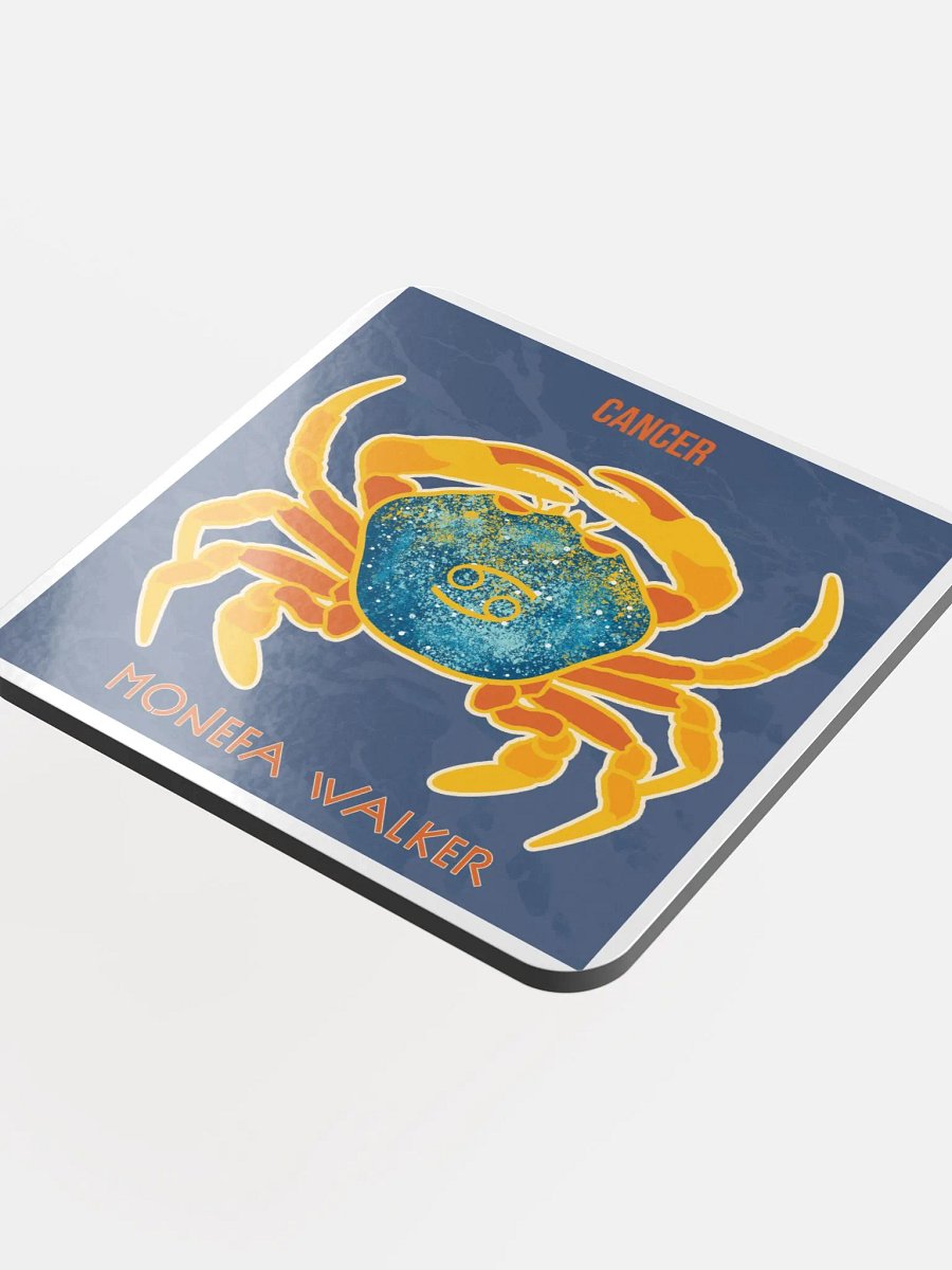 Glossed cork coaster product image (4)