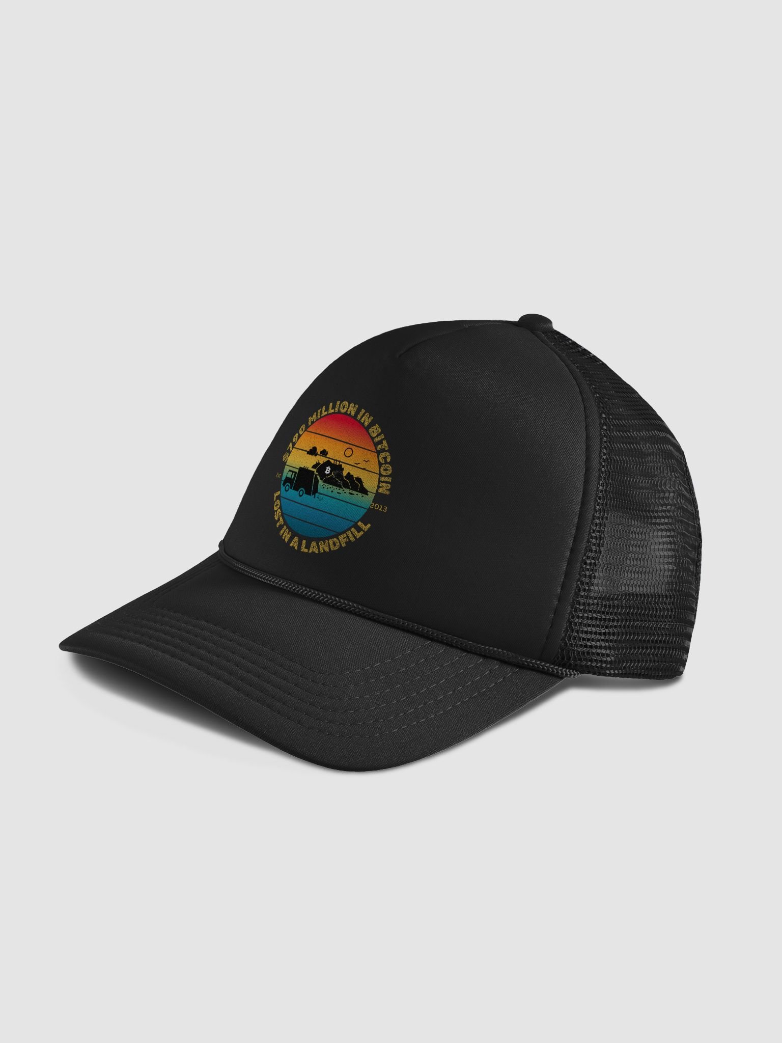 Bitcoin Sunset Trucker Hat product image (4)