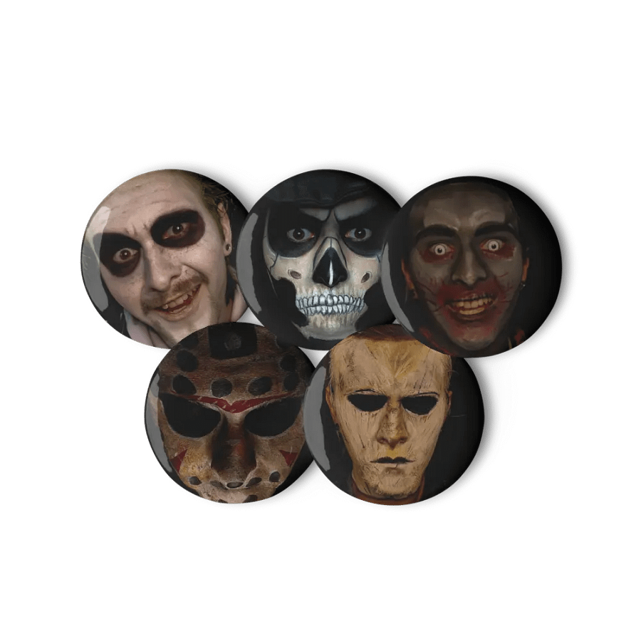 Obo Horror Cosplay Pin Button 5-Pack product image (11)