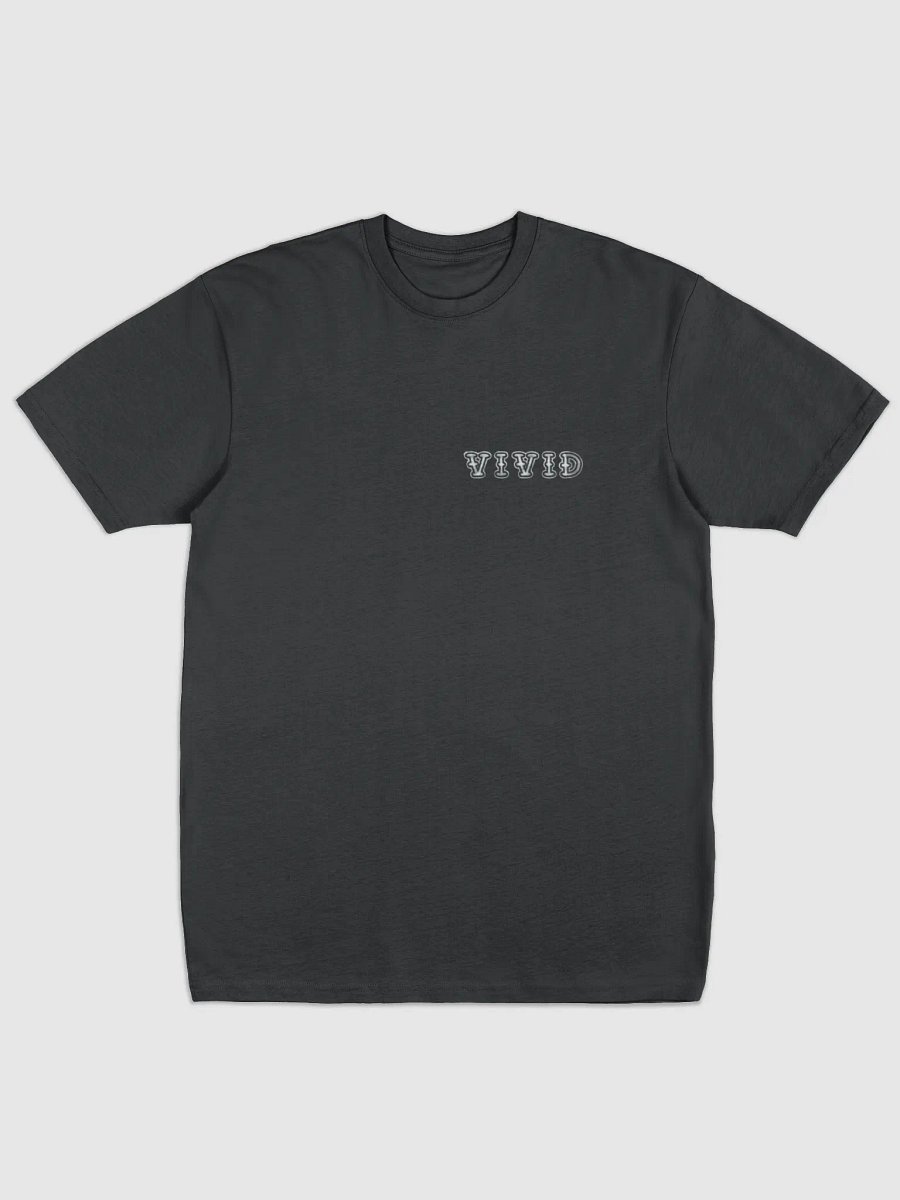 vivid black unisex t-shirt product image (1)