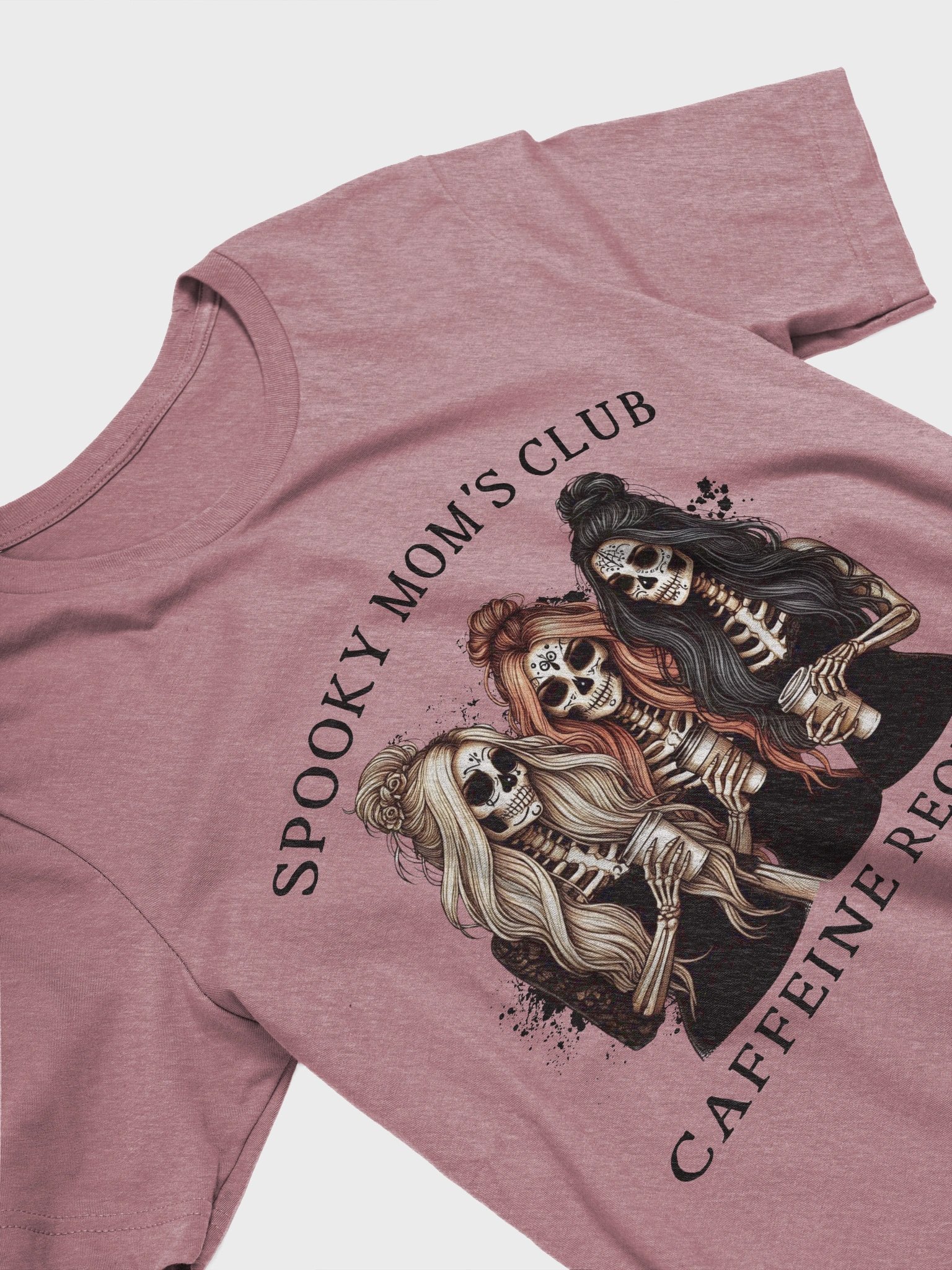 Day of the Dead Trio Coffee T-Shirt product image (26)