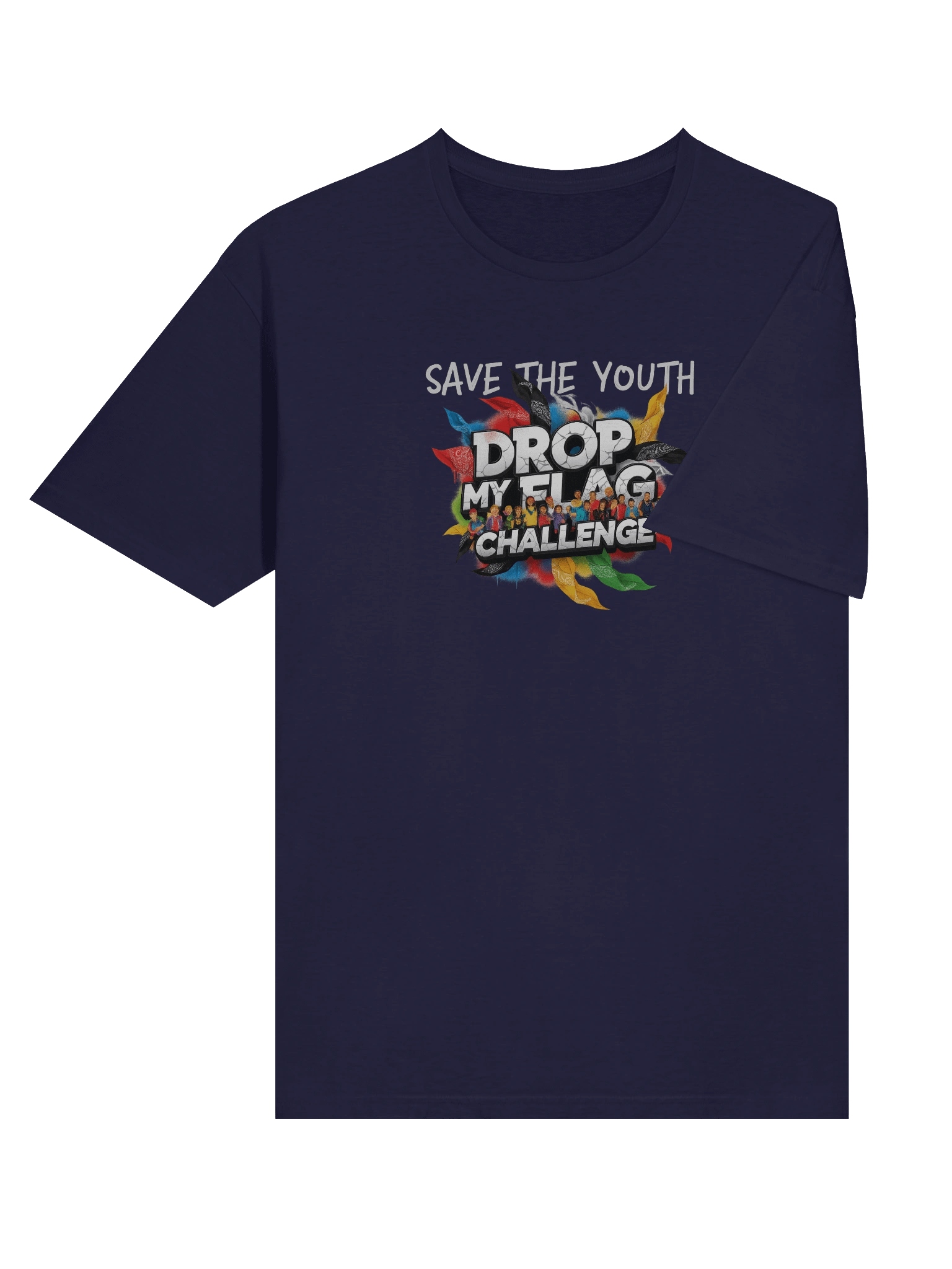 Navy Drop My Flag Tee product image (6)