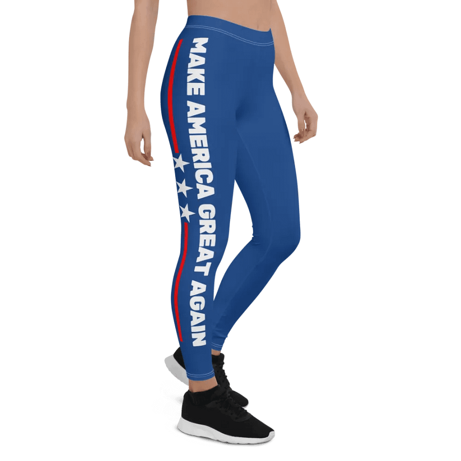 MAGA Leggings Blue product image (5)