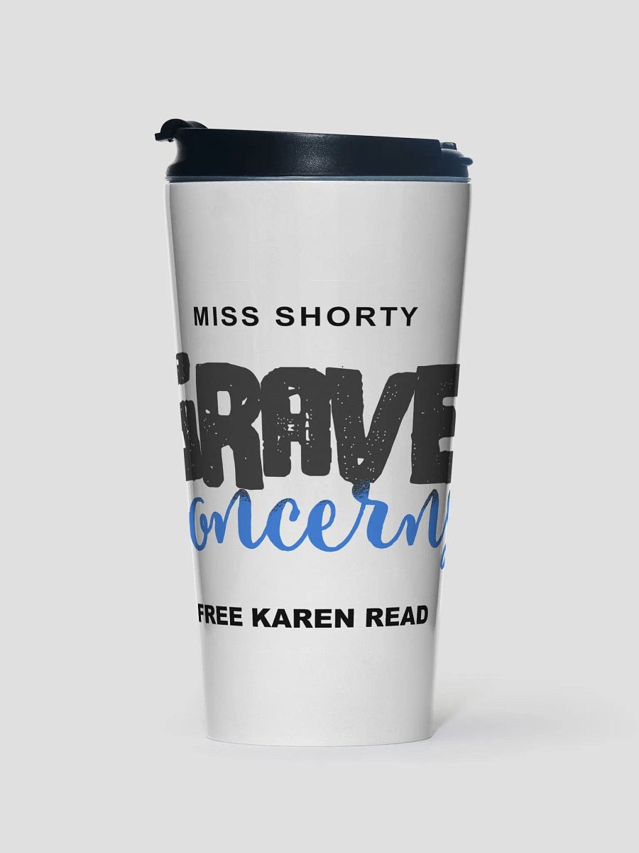 Oh Judge Bev .. She has Grave Concerns Travel Tumbler product image (1)